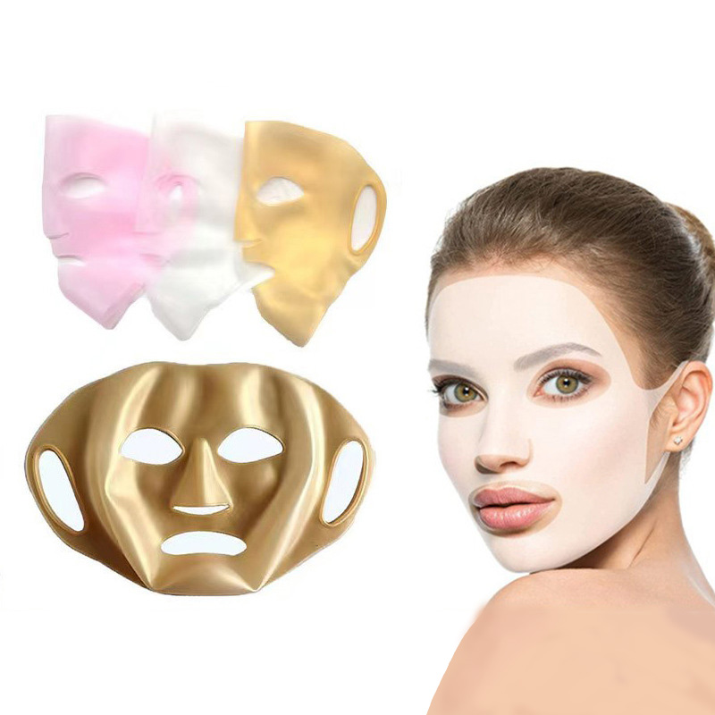 Face Mask Storage Box - Besleyici Ciltler İçin Silikon Silikon Maske