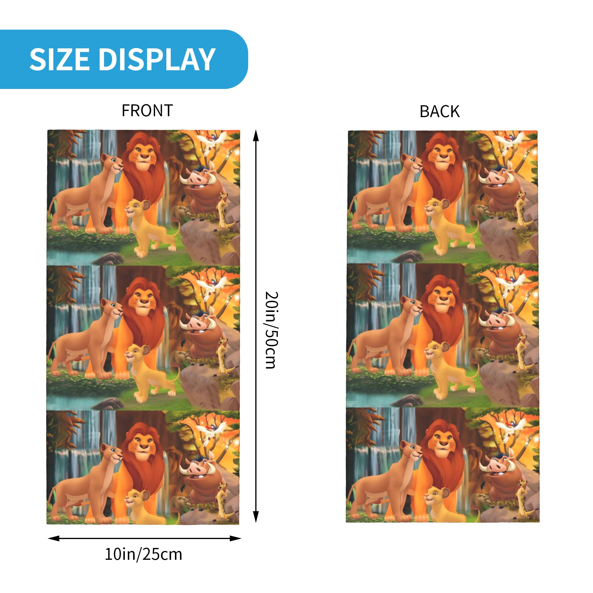 Özel L-Lions K-Kings Bandana B - Neck Gaiter Face Cover incelemesi ve fiyatı