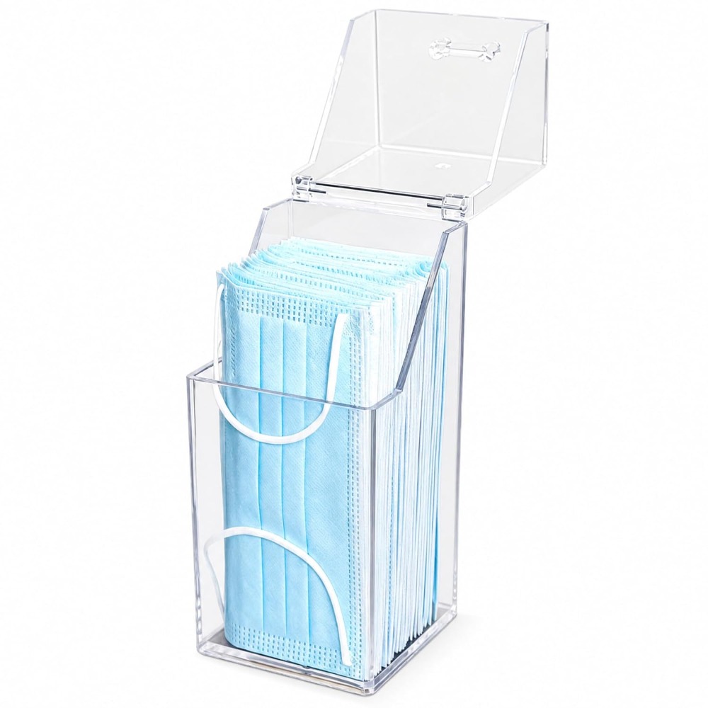 Kapaklı Yüz Maskesi Dağıtıcısı - Face Mask Storage Box incelemesi ve fiyatı