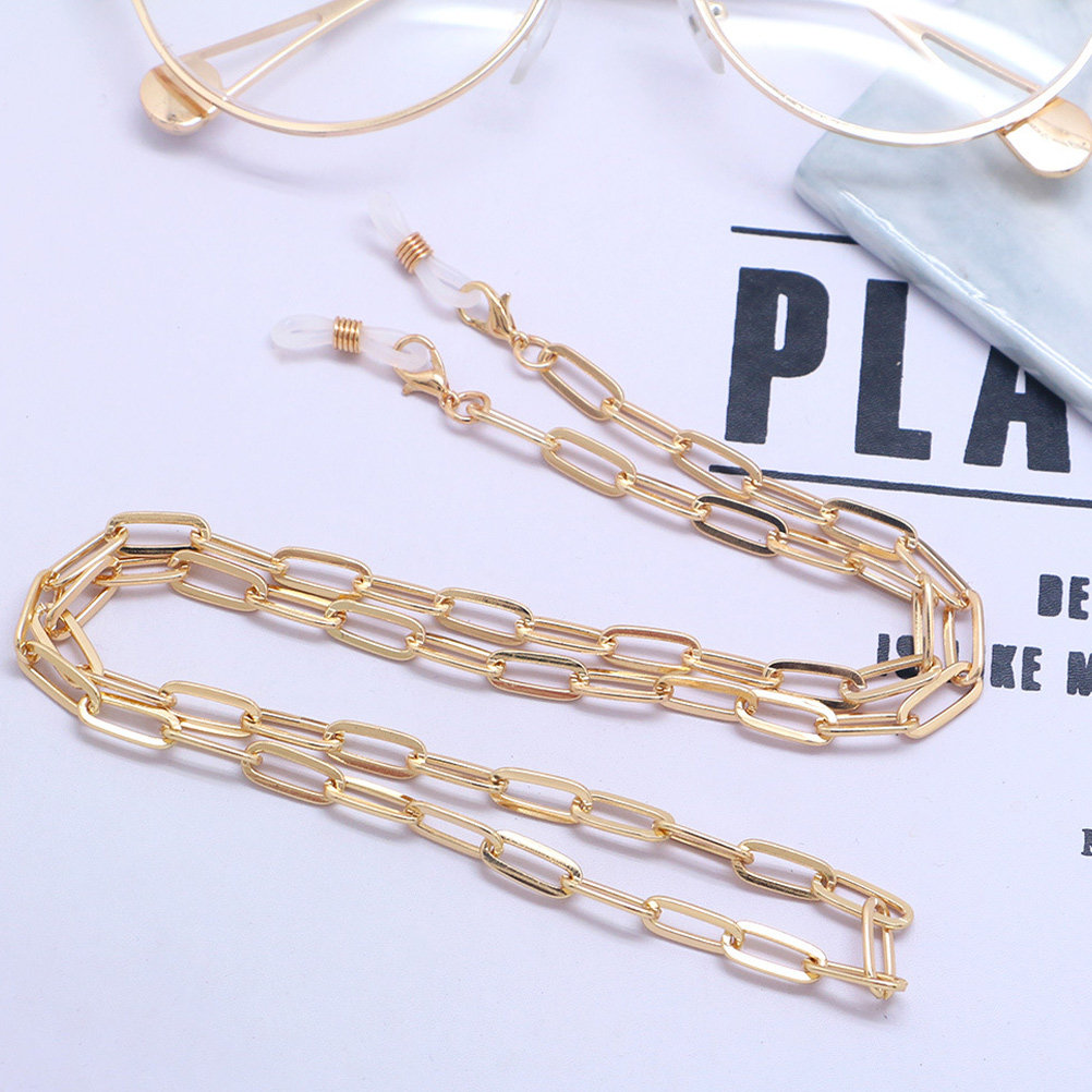 Metal Altın Ataş Bağlantılı Gö - Mask Chain Holder incelemesi ve fiyatı